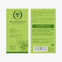 Olive & Basilic frais press&eacute;s Oliviers & Co
