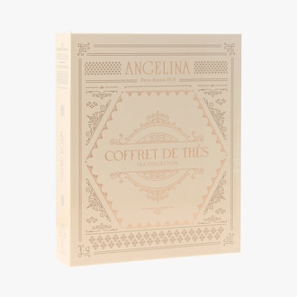 Coffret de 30 sachets de thé avec 6 recettes emblématiques Angelina