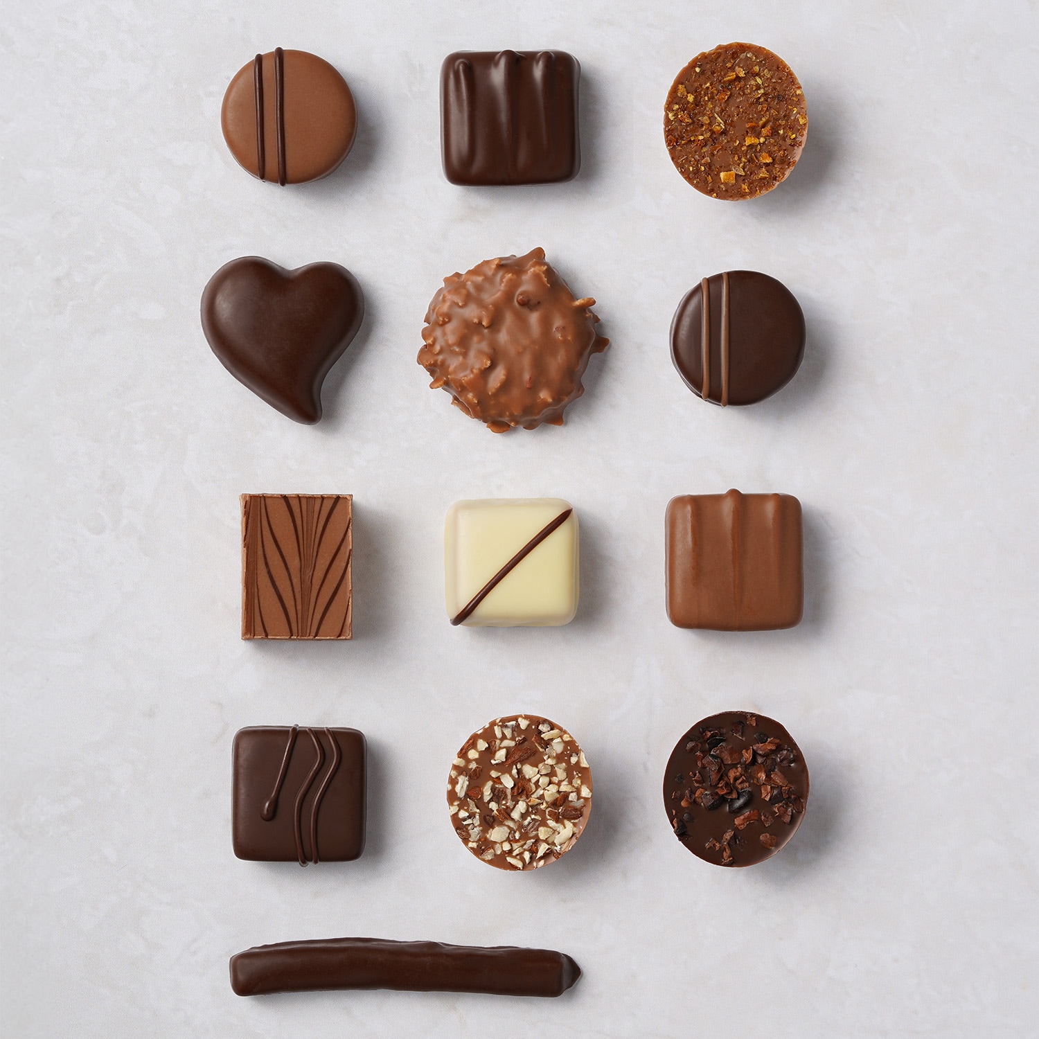 Boîte de 37 chocolats assortis Valrhona