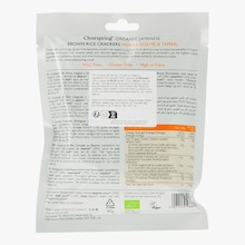 Crackers de riz complet au s&eacute;same et tamari Clearspring