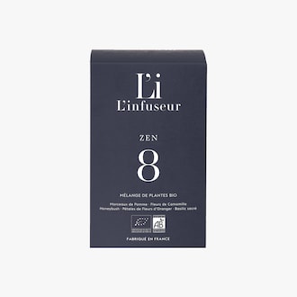 Mélange de plantes bio 8 Zen L'infuseur