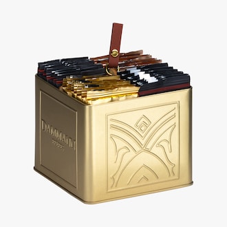 Coffret infiniment - Thés noirs et thés verts aromatisés Dammann Frères