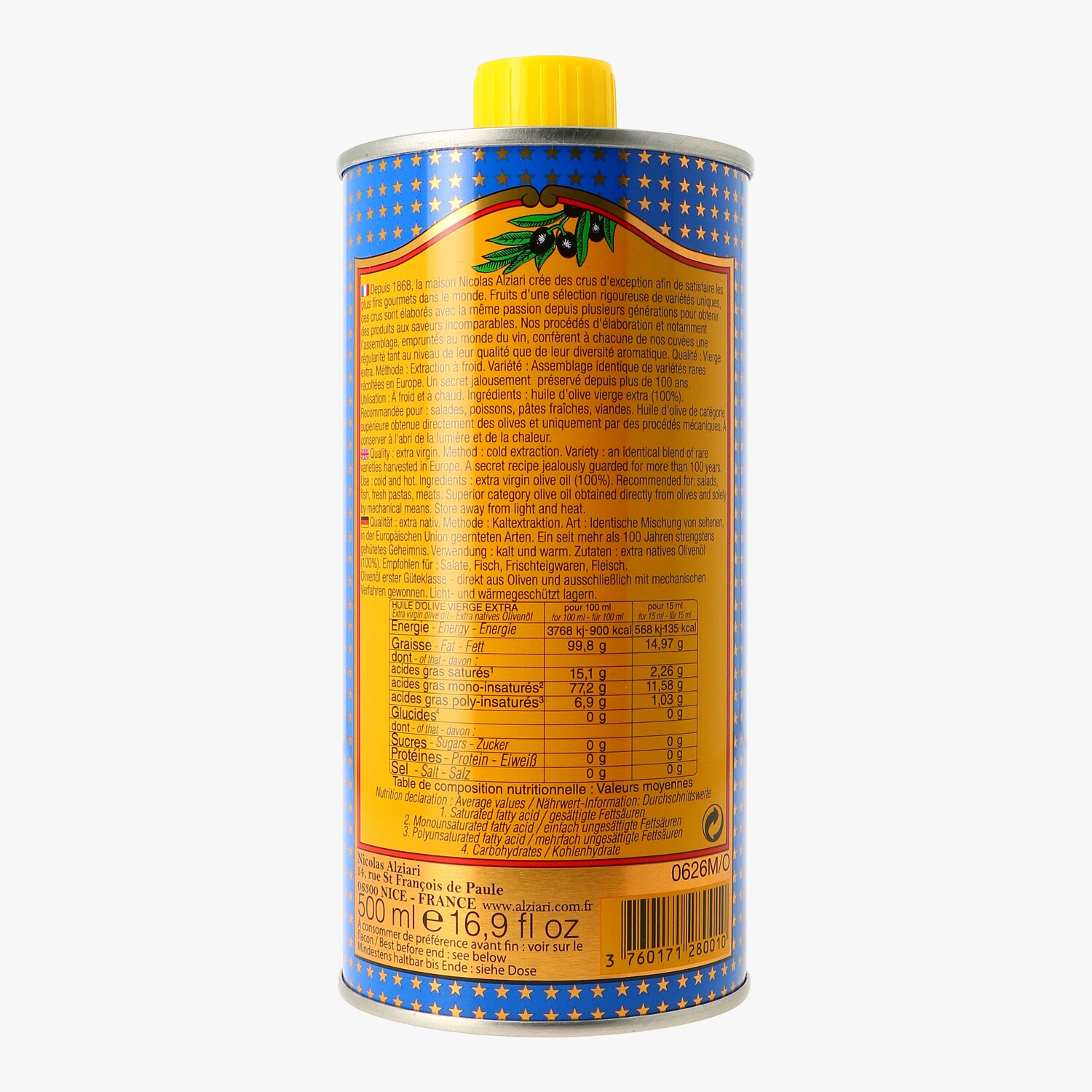 Alziari Extra Virgin Olive Oil - Alziari | La Grande Épicerie