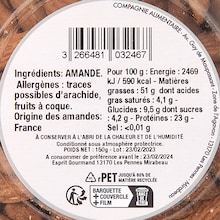 Amande brute origine France Maison Naja