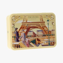 Bo&icirc;te en fer assortiment de biscuits Angelina