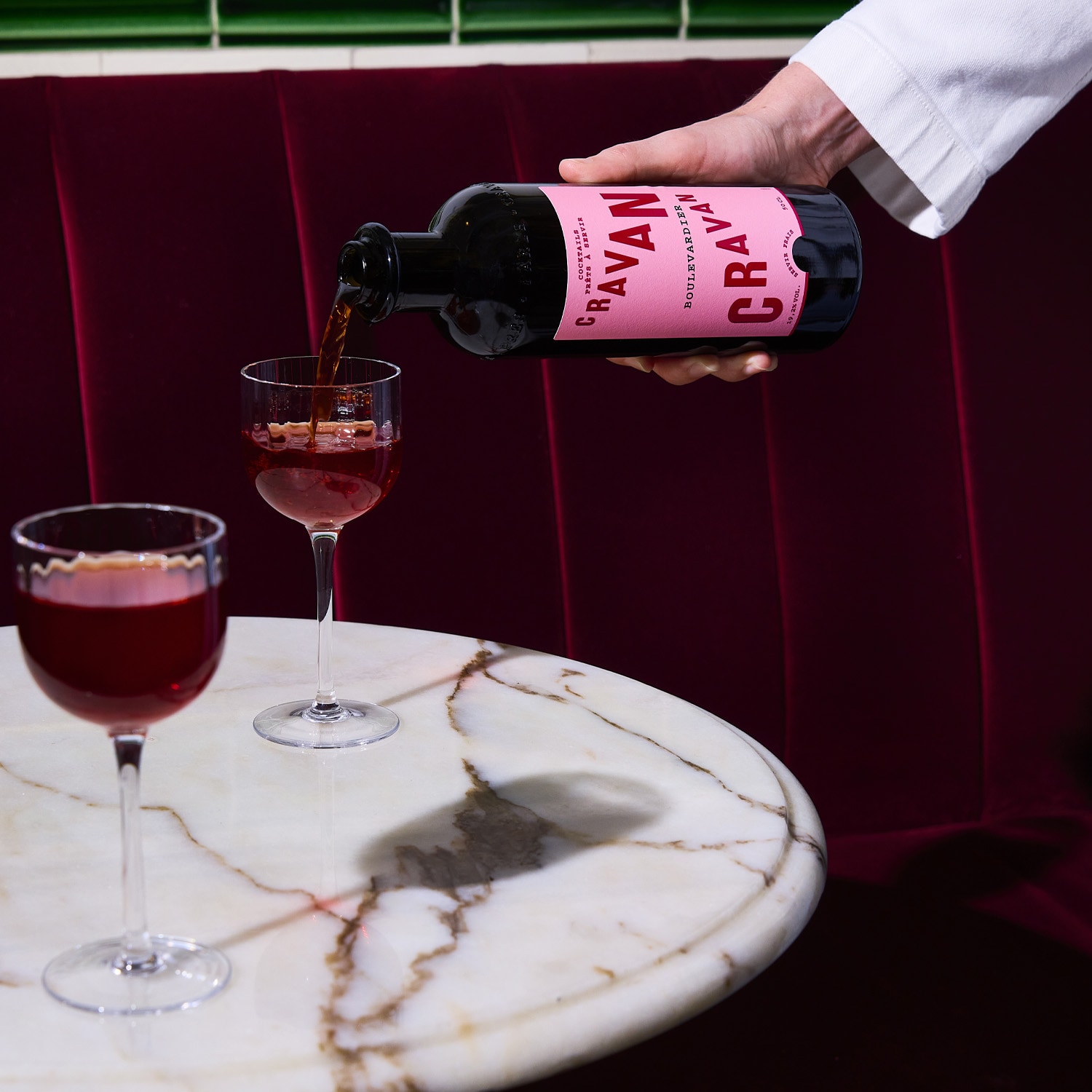 Cocktail CRAVAN, Boulevardier Cravan
