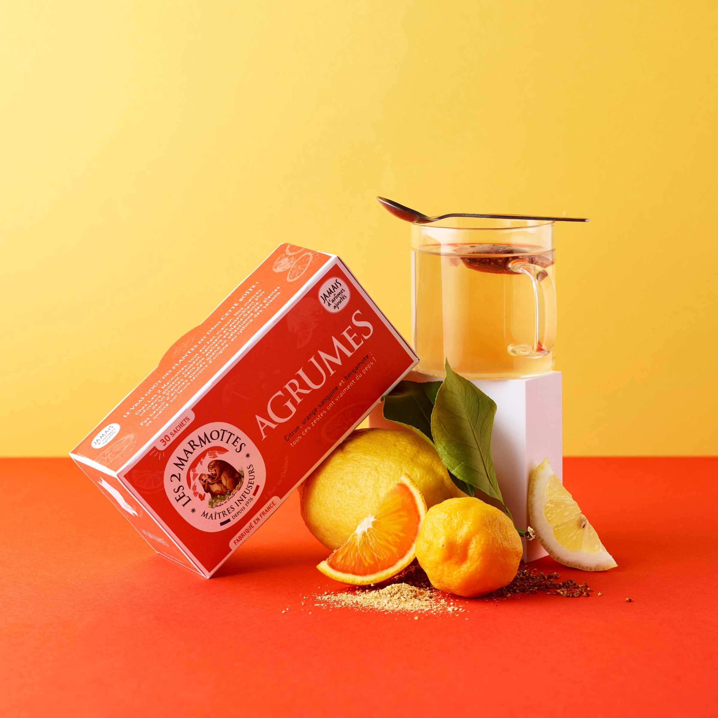 Infusion Agrumes Les 2 Marmottes