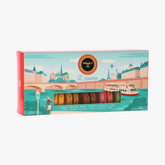 Assortiment de 12 macarons Maxim&rsquo;s de Paris