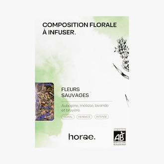 Tisane aux fleurs sauvages bio Horae