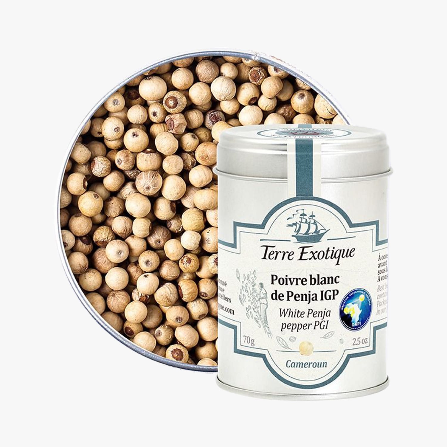 Poivre blanc de Penja Terre Exotique