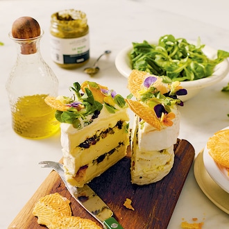 Chaource, pâtes de fruits rouges et ail des ours null