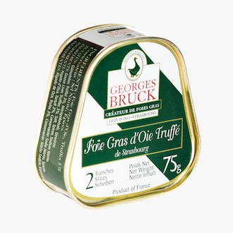 Foie gras d'oie truffé de Strasbourg Georges Bruck