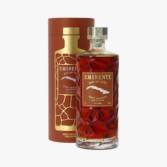 Rhum Eminente, Ron de Cuba AOP, Gran Reserva Exclusiva, 14 ans, sous &eacute;tui Eminente