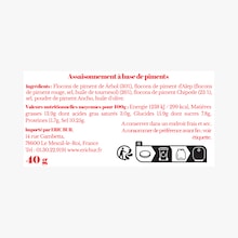 Assaisonnement &agrave; base de piments Ottolenghi