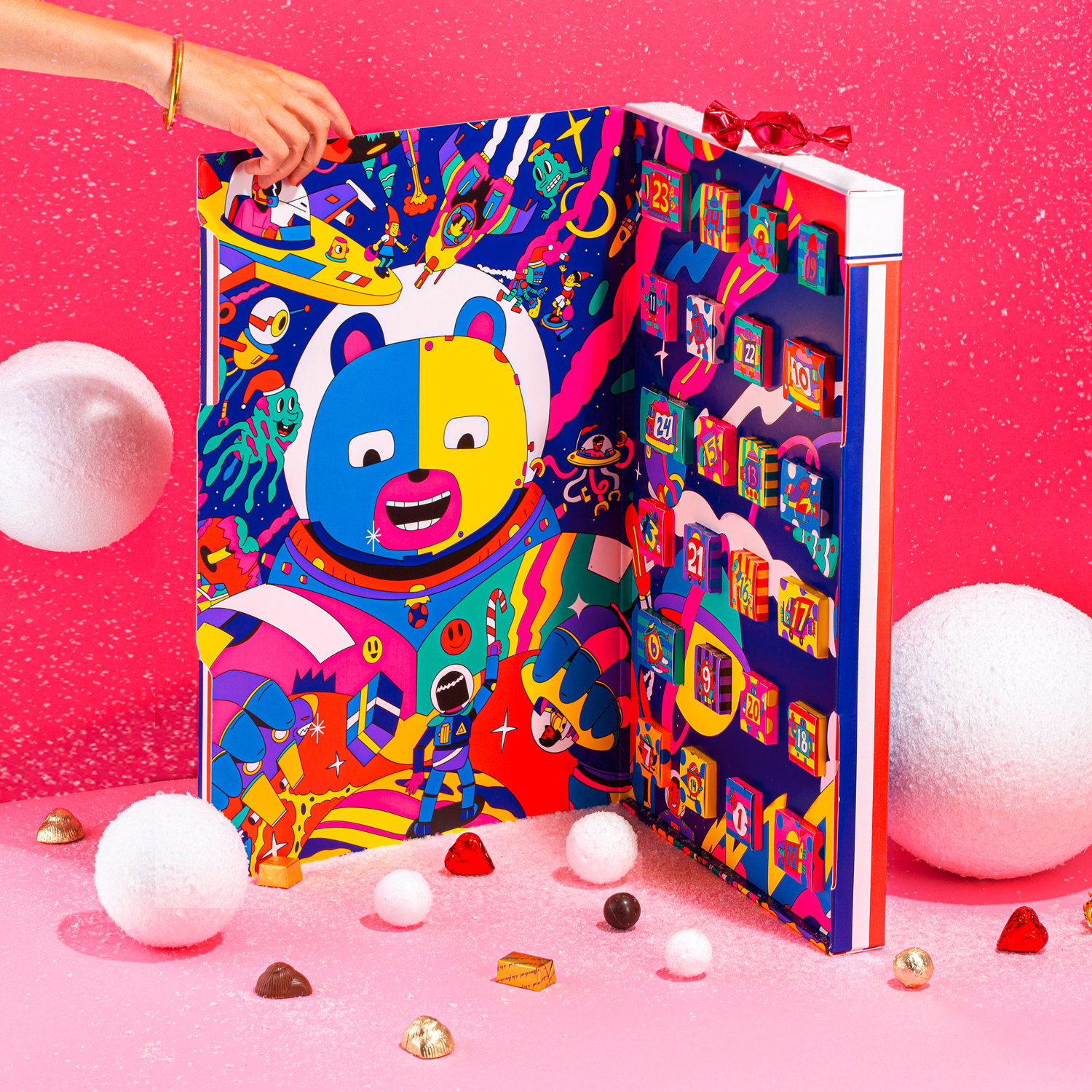 Calendrier de l'Avent chocolats Le Chocolat des Français