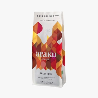 Caf&eacute; en grains - 100 % arabica - S&eacute;lection Araku Coffee