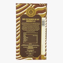 Tablette de chocolat au lait et café vietnamien, 44 % de cacao Marou