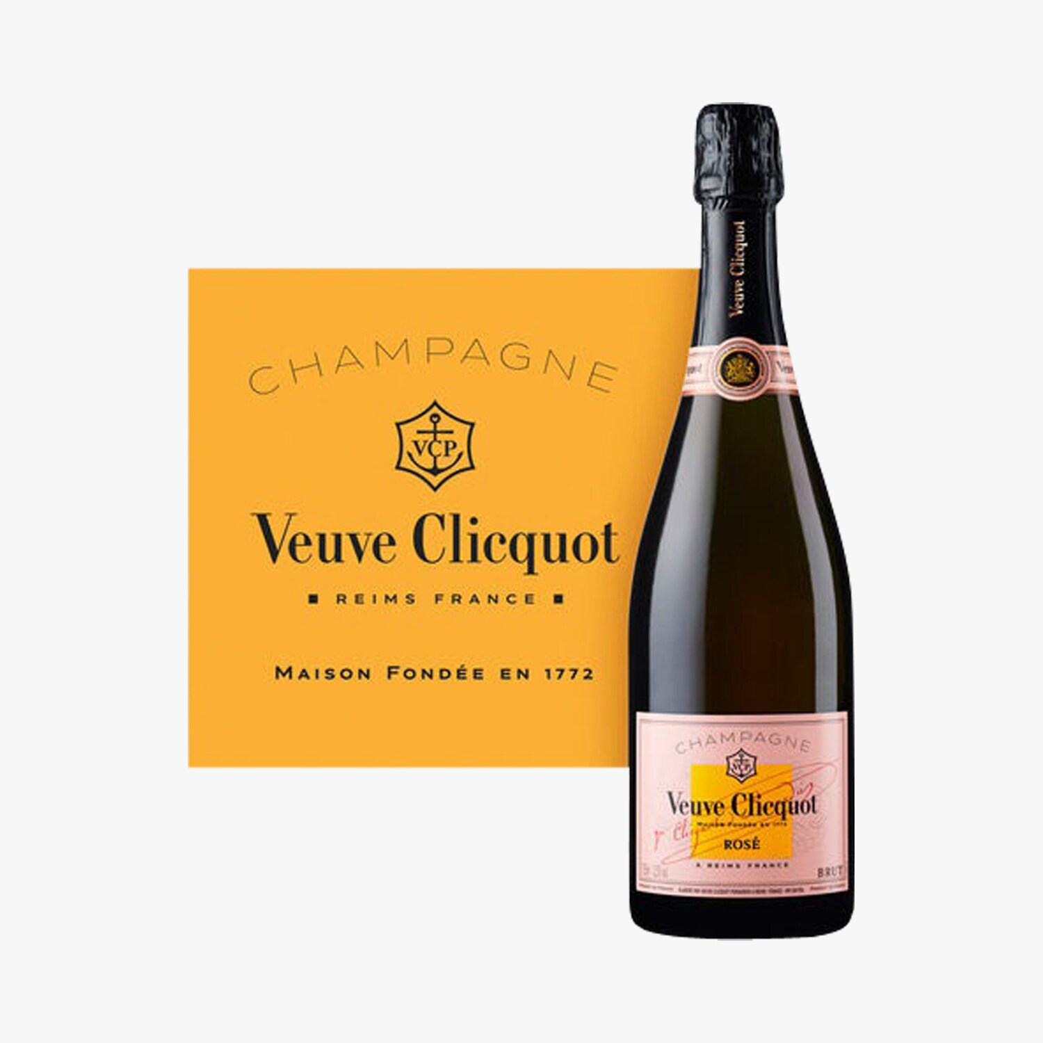 Champagne Veuve Clicquot Rosé, Édition limitée Ice Jacket La Maison