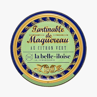 Tartinable de maquereau au citron vert Conserverie la Belle-Iloise