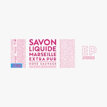 Savon liquide de Marseille Rose Sauvage La Compagnie de Provence