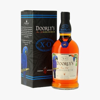 Rhum Doorly's XO, Fine old Barbadosrum, sous étui Doorly's