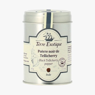 Poivre noir de Tellicherry - Inde Terre Exotique