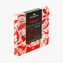 Coffret 18 carrés Chocolat Guanaja 70% Valrhona