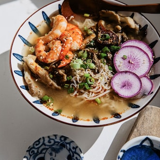 Ramen aux crevettes null