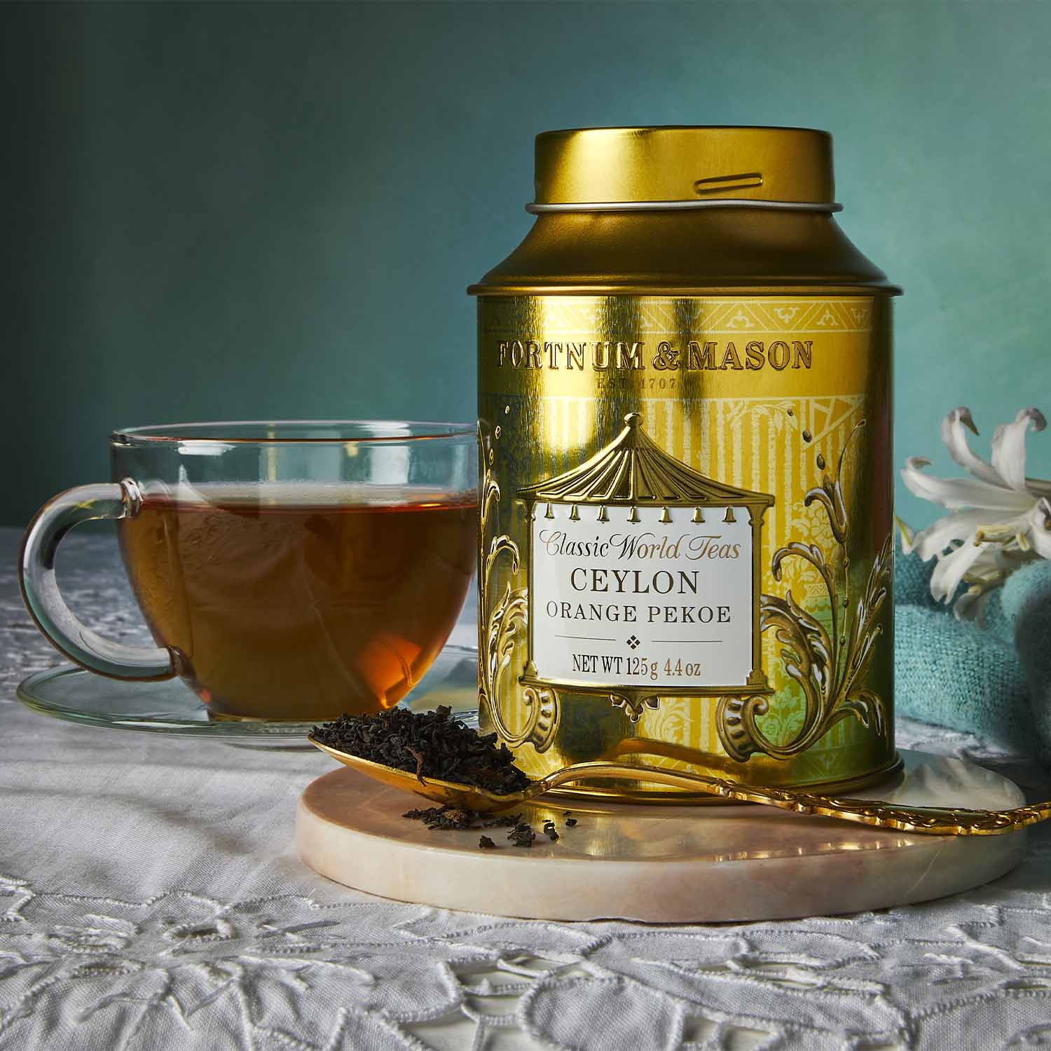 Th&eacute; Ceylon Orange Pekoe - bo&icirc;te m&eacute;tal 125g Fortnum & Mason