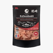 Katsuobushi, copeaux de bonite à ventre rayé fumée et séchée La Guildive