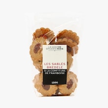 Les sablés Bredele à la confiture de framboise La Grande Épicerie de Paris