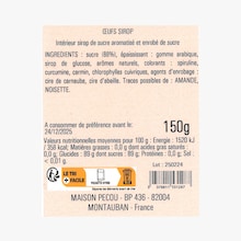 &OElig;ufs sirop Maison P&eacute;cou