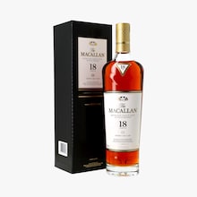 The Macallan, Highland single malt scotch whisky, Sherry Oak, 18 ans, coffret The Macallan