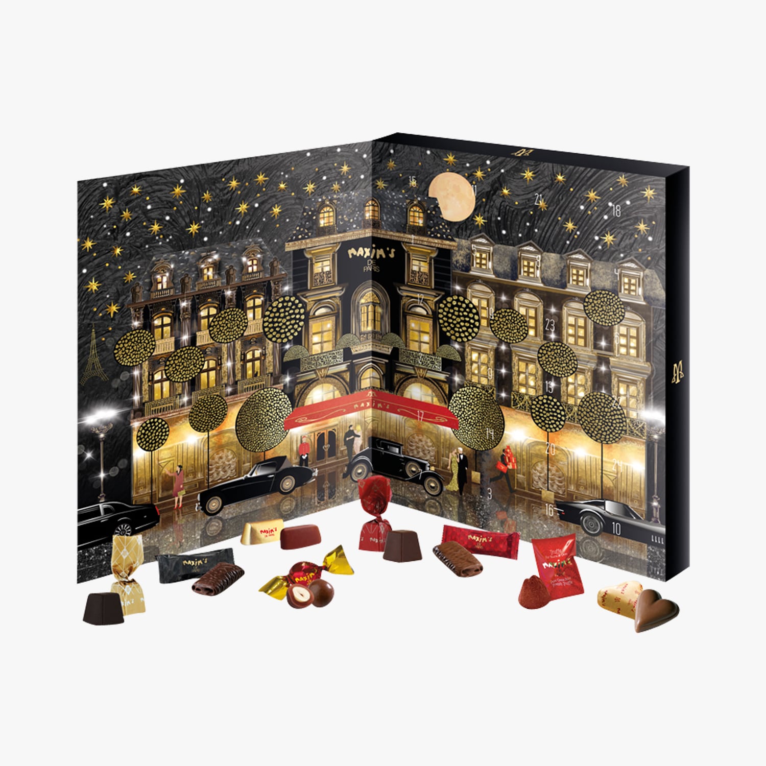 Calendrier de l'avent 2025 - Chocolats Maxim’s de Paris