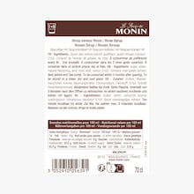 Le sirop de Monin rose Monin