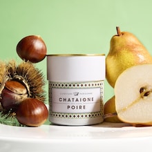 Confiture châtaigne, poire et fève Tonka Confiture Parisienne