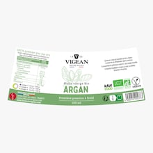 Huile vierge bio argan Vigean