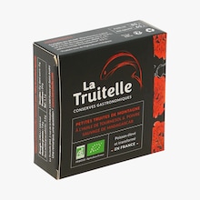 Petites truites de montagne à l’huile de tournesol et poivre sauvage de Madagascar bio La Truitelle