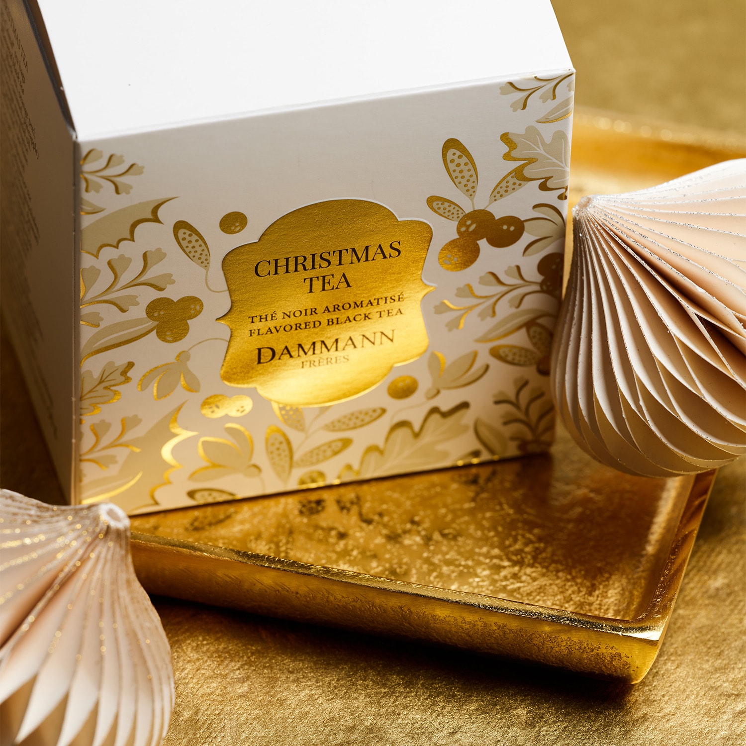 Thé Christmas Tea en sachets Dammann Frères