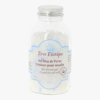 Sel bleu de Perse cristaux pour moulin Terre Exotique