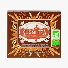 Infusion sans th&eacute;ine Bio - chicor&eacute;e, c&eacute;r&eacute;ales et amande Kusmi Tea