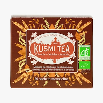 Infusion sans th&eacute;ine Bio - chicor&eacute;e, c&eacute;r&eacute;ales et amande Kusmi Tea