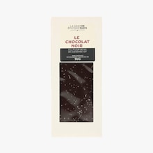 Tablette de chocolat noir &agrave; la fleur de sel de Gu&eacute;rande IGP La Grande &Eacute;picerie de Paris