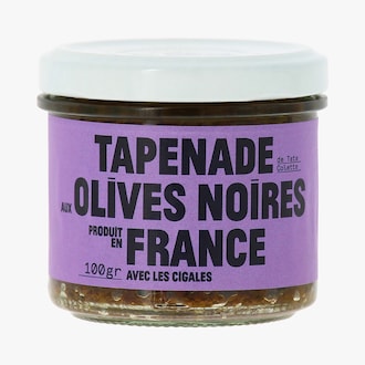 Tapenade aux olives noires Les Ni&ccedil;ois