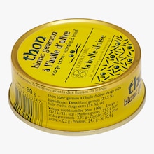Thon blanc germon à l'huile d'olive vierge extra Conserverie la Belle-Iloise