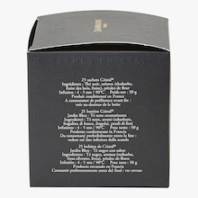 Thé noir parfumé Jardin Bleu - Boîte de 25 sachets Dammann Frères