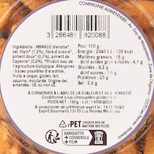 Amande bio au thym Maison Naja