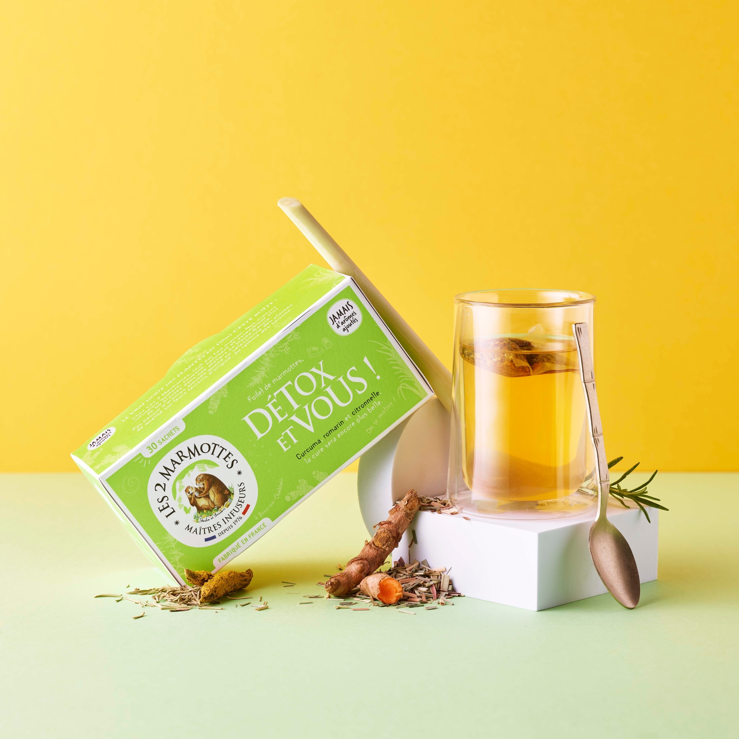 Infusion Détox et vous Les 2 Marmottes