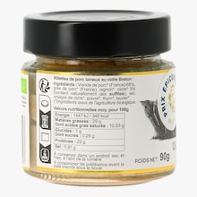 Rillettes de porc laineux au cidre breton bio La Collection de Guénolé