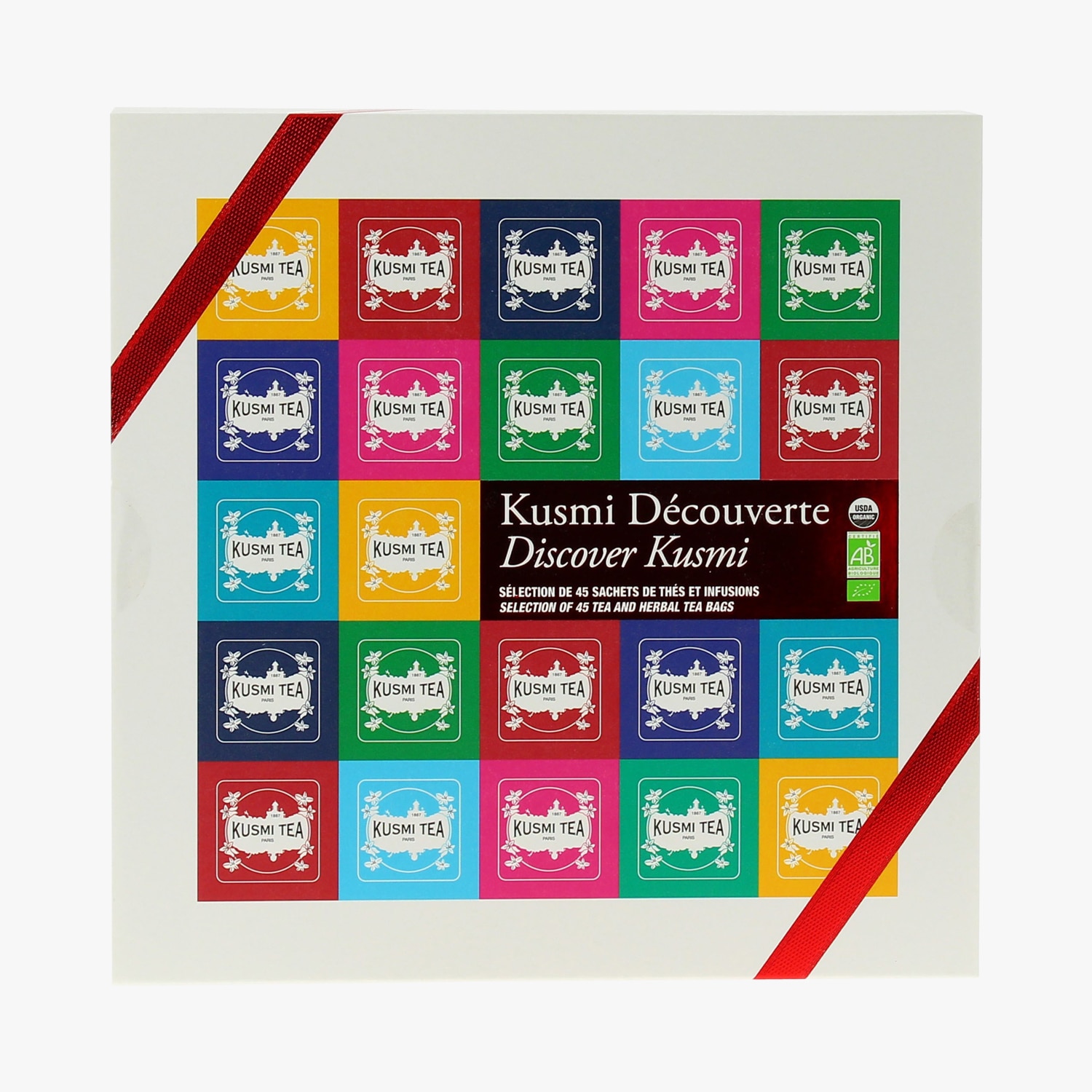 KUSMI TEA - coffret de présentation 4x5s : café Méo